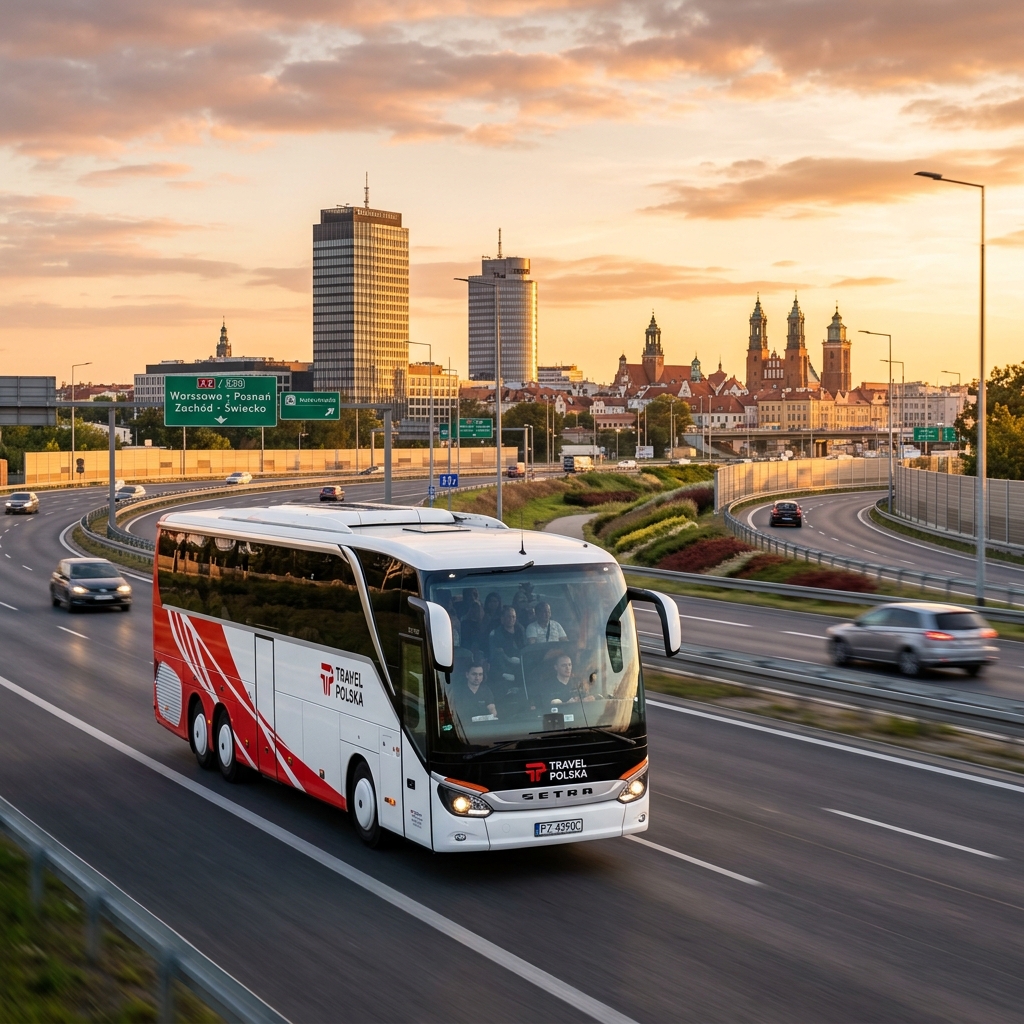 Przewozy autokarowe Poznań - trendy i nowości na 2025 rok