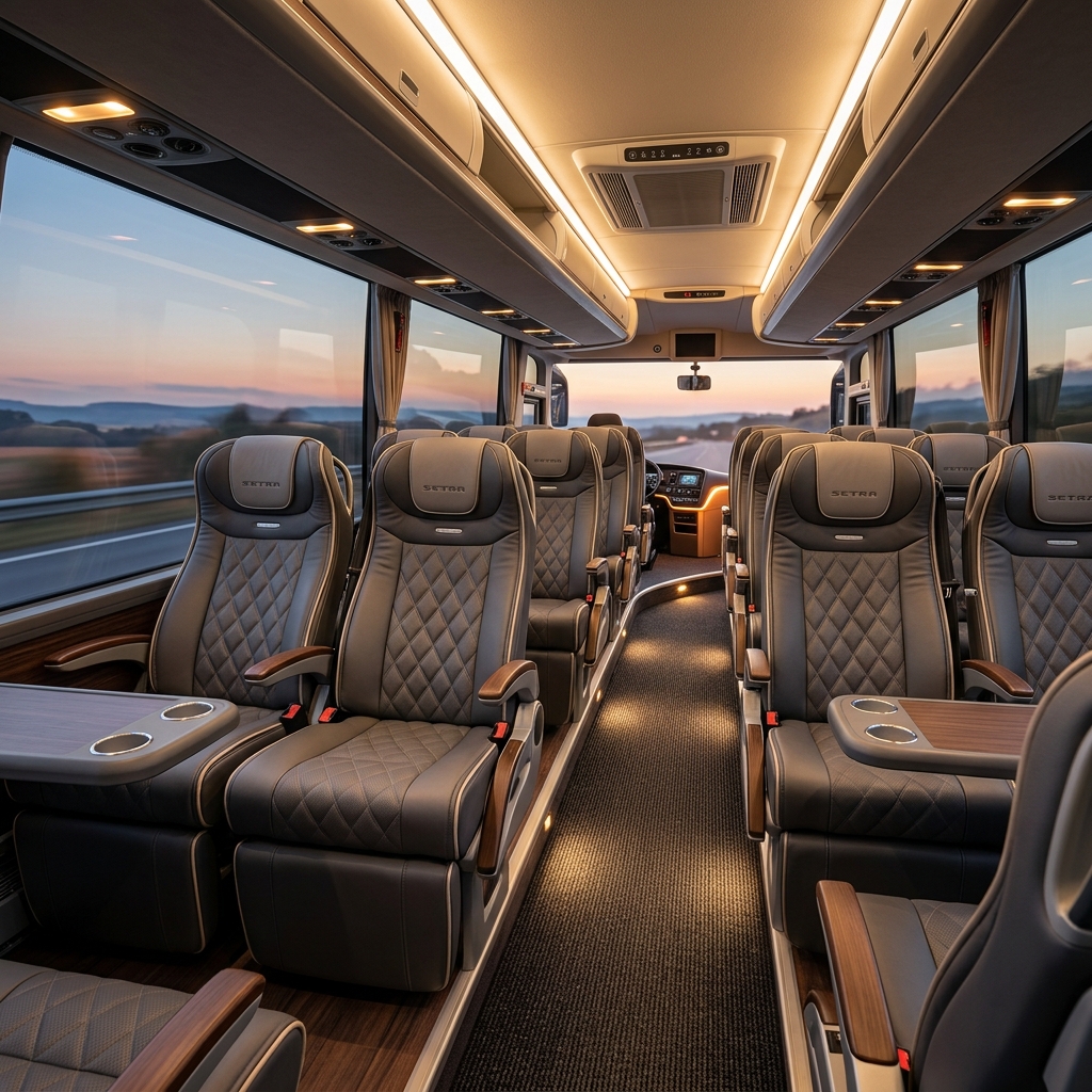 Wynajem autokaru z kierowcą - jakie ma zalety?